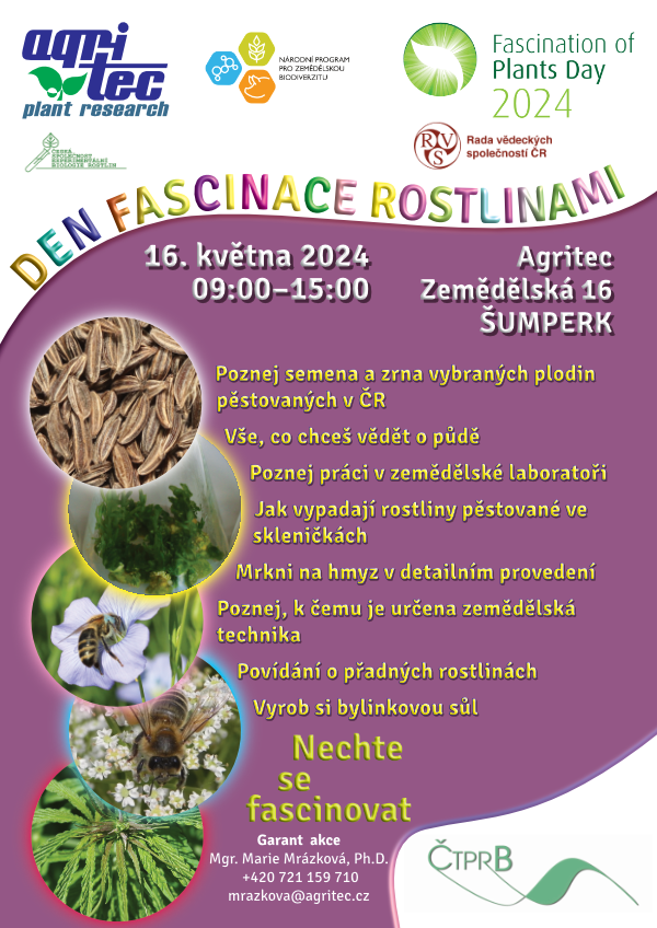 Den Fascinace rostlinami 2024 Agritec