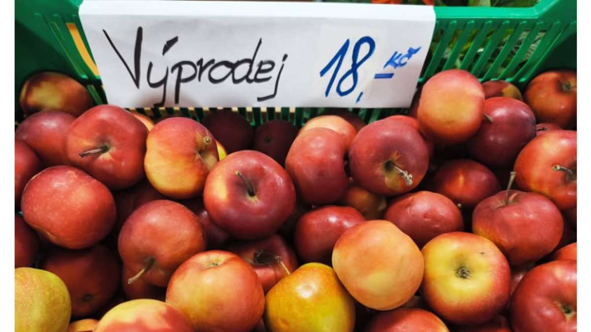 Jablka Idared 18 Kč/kg