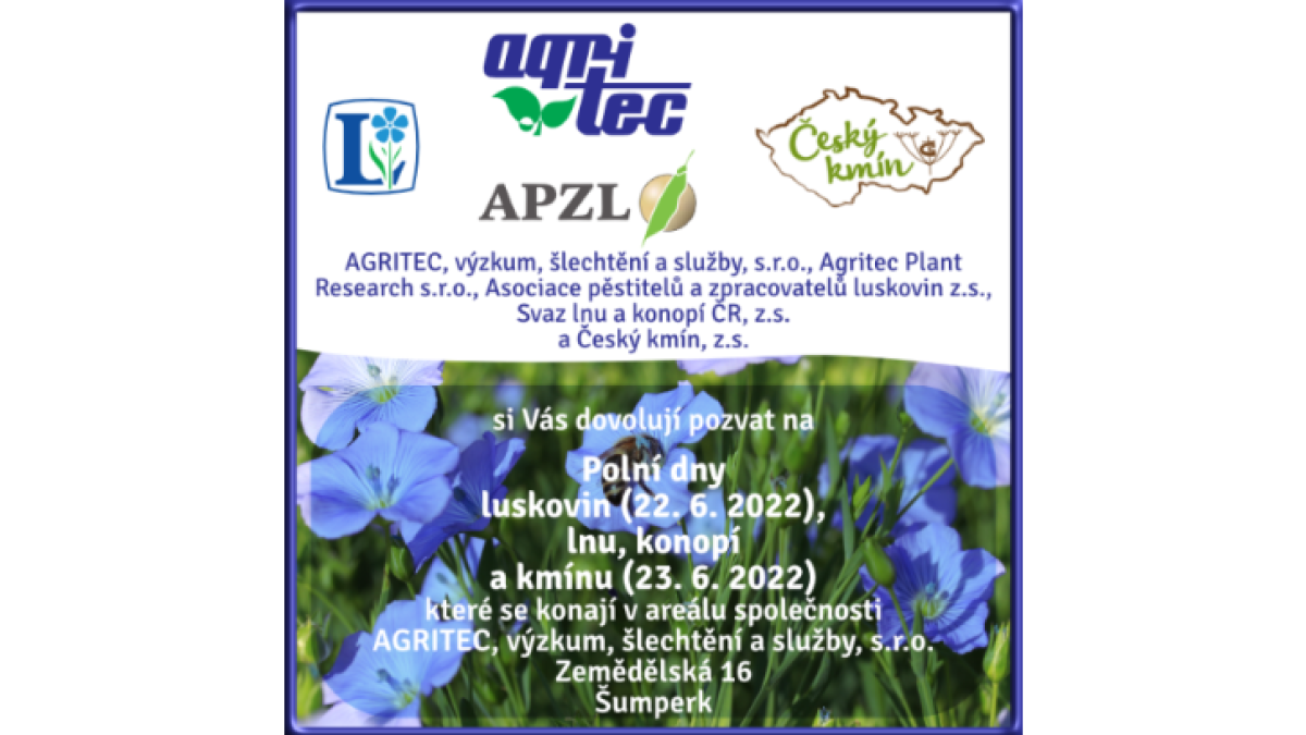 Polní dny AGRITEC 2022