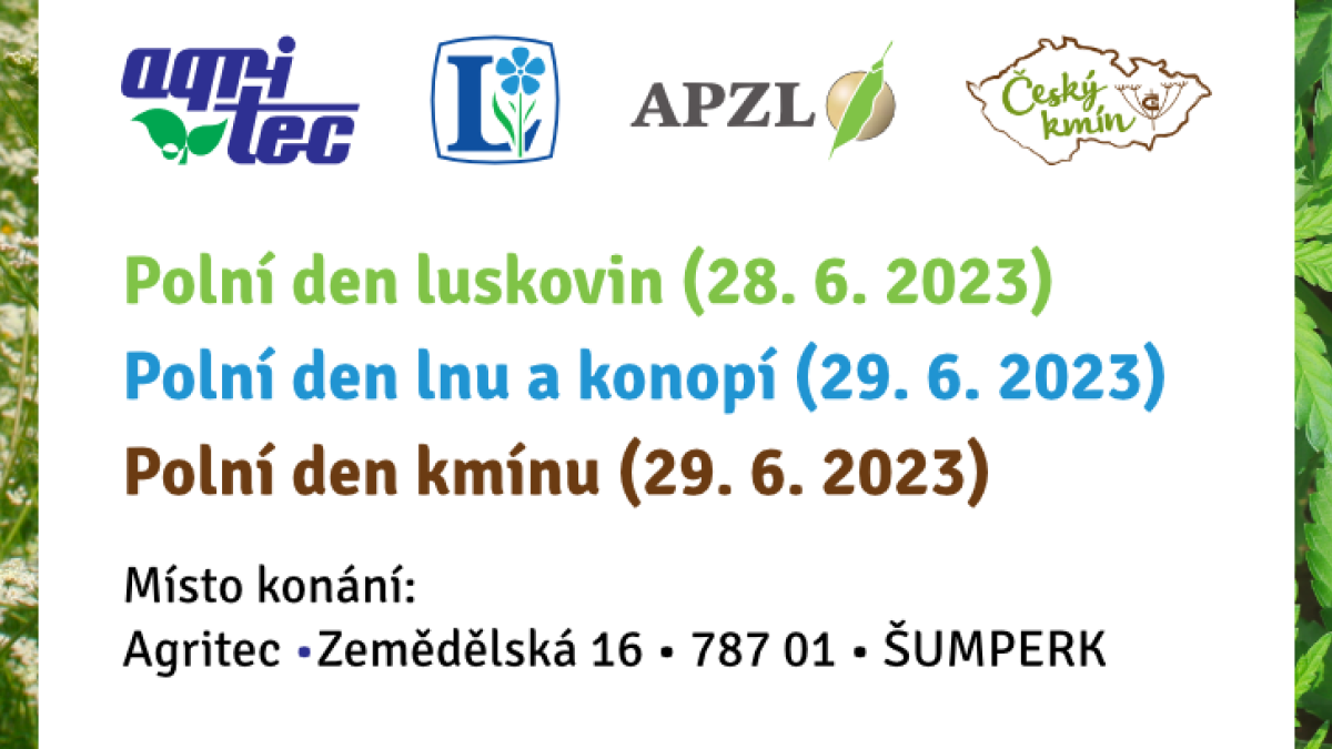 Polní dny AGRITEC 2023