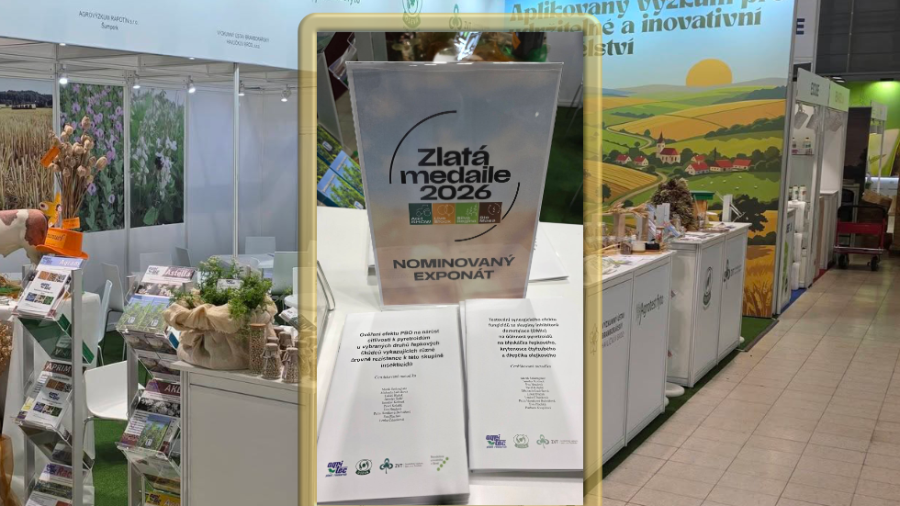 AGRISHOW 2026 - Zlatá medaile pro metodiky Agritecu