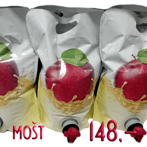 Čerstvé jablečné mošty