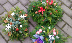 Vánoční svícny a další ozdoby