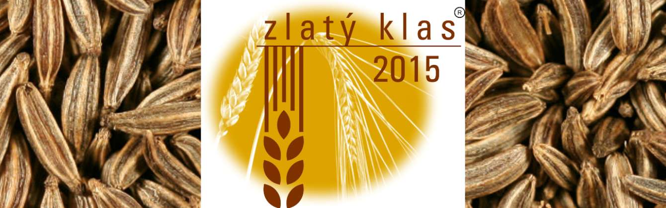 APRIM jedinečná odrůda kmínu - Zlatý klas 2015
